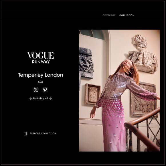 Temperley London Dresses & Skirts - $4690 New Temperley London Flutter Sleeve Mirela Midi Runway Dress.